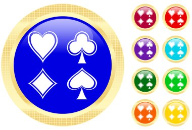 Icon of card clipart