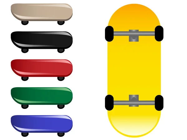 Skateboardy — Stockový vektor