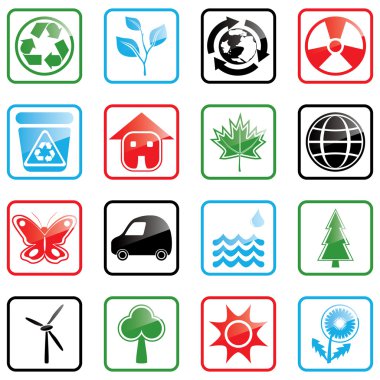 Icon set Environment clipart