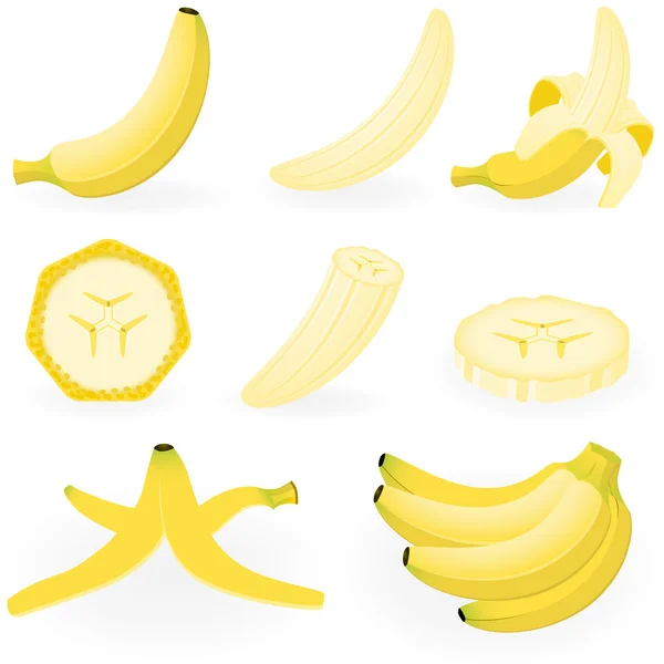 Banana — Vetor de Stock
