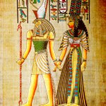 Old egyptian papyrus — Stock Photo © Maugli #12798720