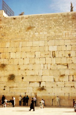 The Jerusalem wailing wall clipart