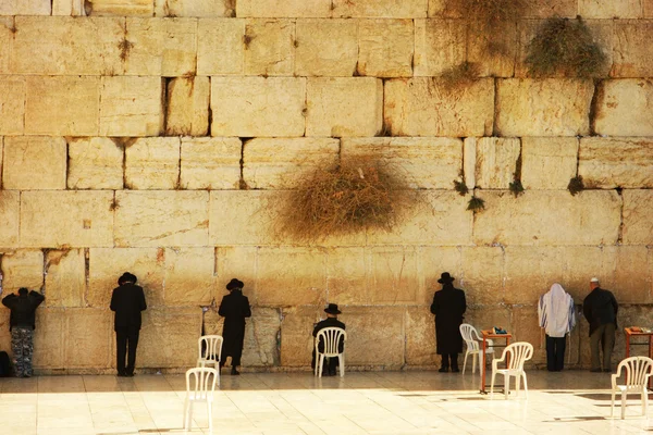 Die jammernde Mauer von jerusalem — Stockfoto