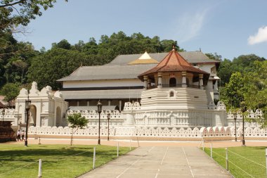 Temple of Tooth of Budda Candy Sri Lanka clipart