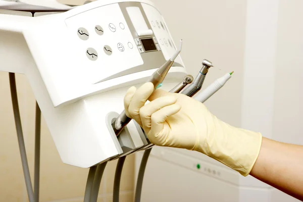 Medicină Instrumente dentare — Fotografie, imagine de stoc