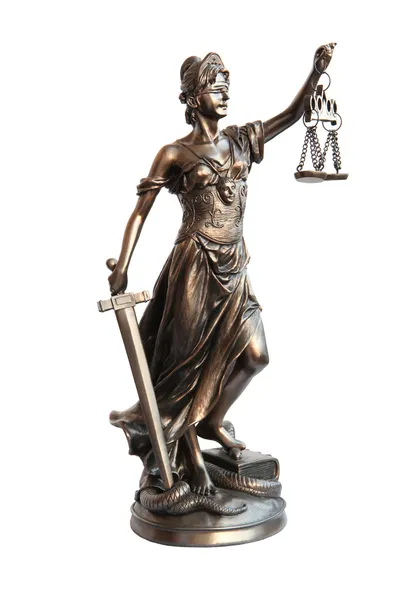 Paní spravedlnosti — Stock fotografie