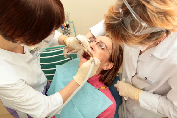 Visita dal dentista — Foto Stock