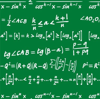 Mathematics background clipart