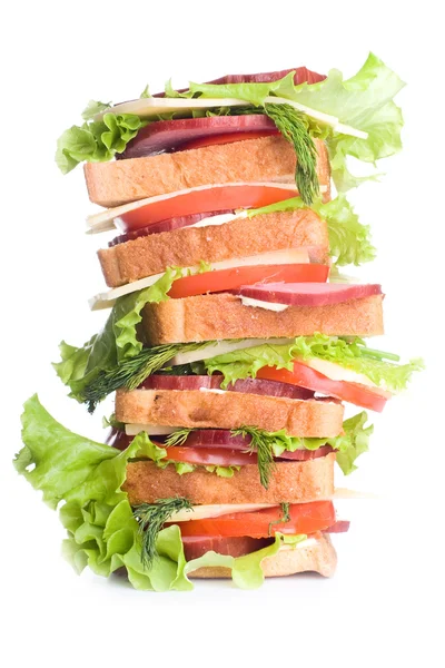 Super sandwich — Stock fotografie