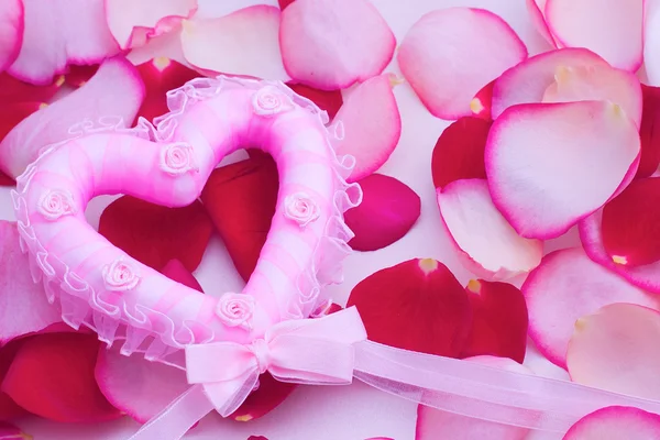 Valentin-nap rózsaszín — Stock Fotó