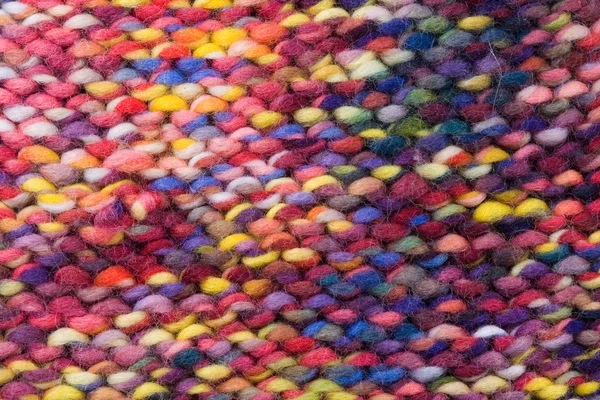 色のついた羊毛 — ストック写真