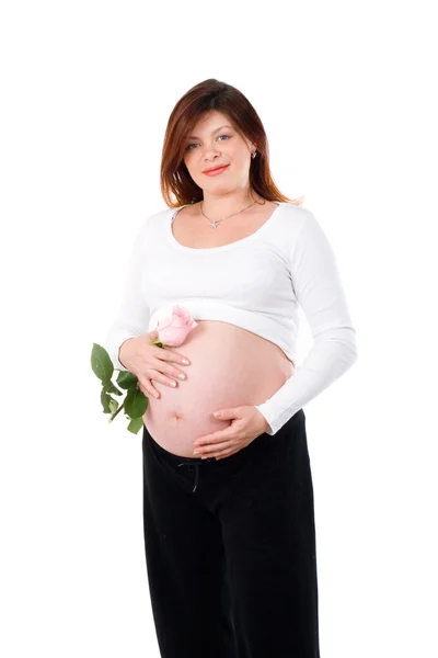 Mãe expectante — Fotografia de Stock