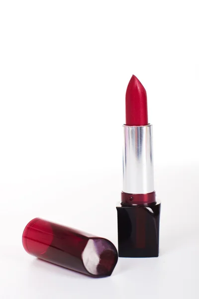 Rød læbestift - Stock-foto