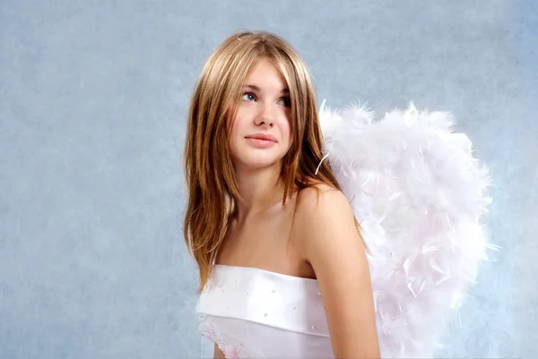 Bride-angel — Stock fotografie