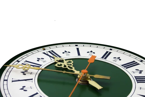 Dial de reloj analógico — Foto de Stock
