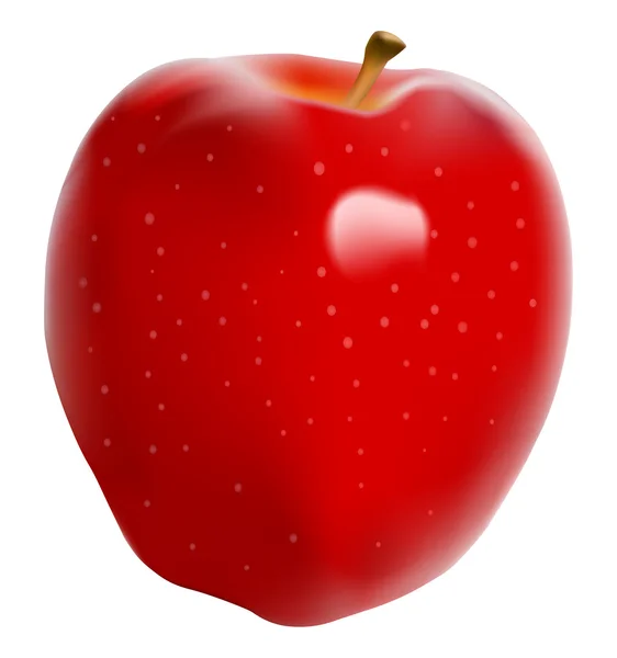 Æble – Stock-vektor