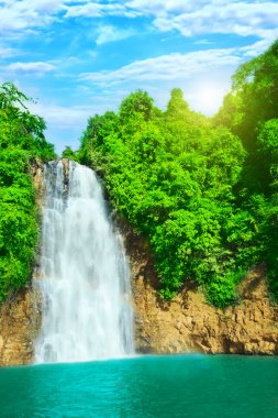 Bobla waterfall clipart