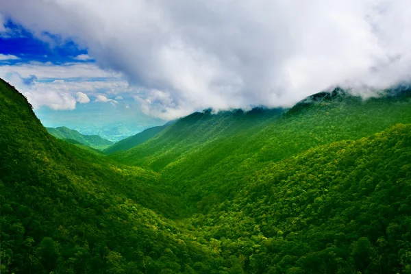 山の谷 — ストック写真