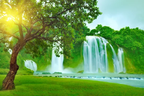 Cachoeira banyue — Fotografia de Stock