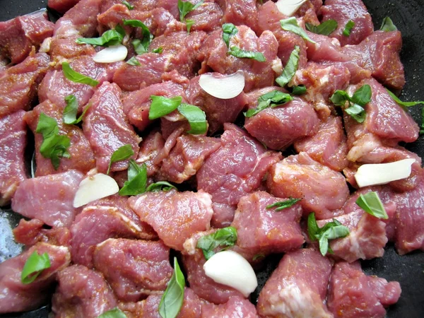 М'ясо тушковане м'ясо — стокове фото