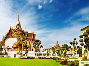 Grand Palace Bangkok Thailand clipart