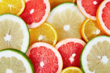 Citrus background clipart