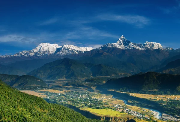 Annapurna massivet — Stockfoto