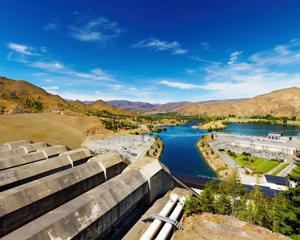 Hydroelectric station — Stock Photo, Image