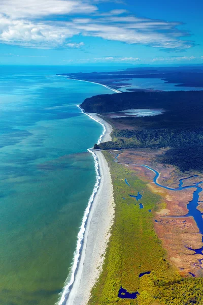 Vista costiera, Nuova Zelanda — Foto Stock