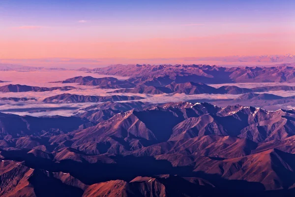 新西兰南阿尔卑斯山 — 图库照片