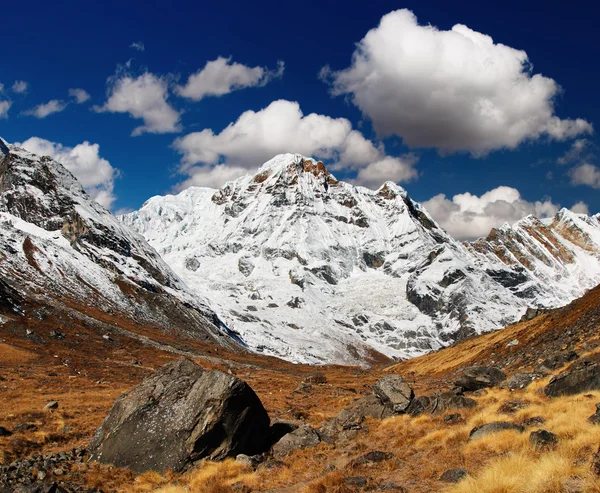 Annapurna Sur, Himalaya, Nepal — Foto de Stock