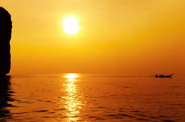 Golden sunset — Stock Photo, Image