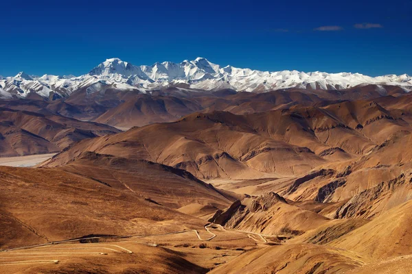 Тибетський краєвид — стокове фото