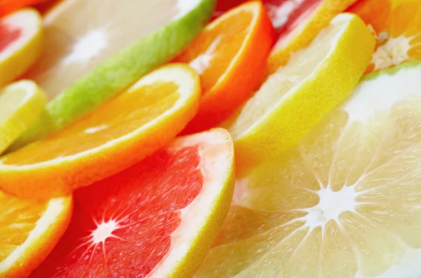 Citrus fruits background Stock Picture