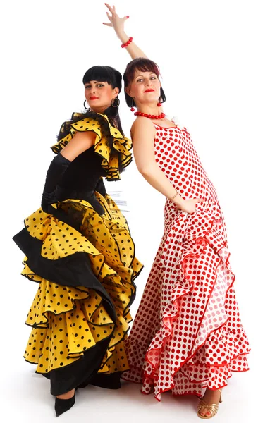 Flamenko dansçıları — Stok fotoğraf