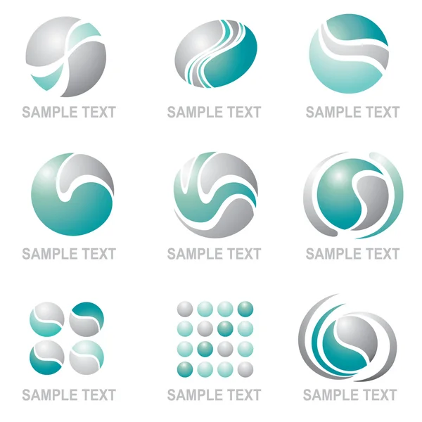 Set van moderne symbool ontwerp — Stockvector