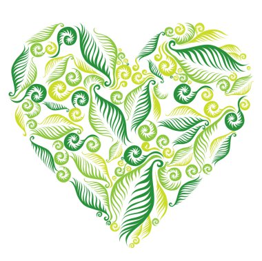 Decorative heart clipart