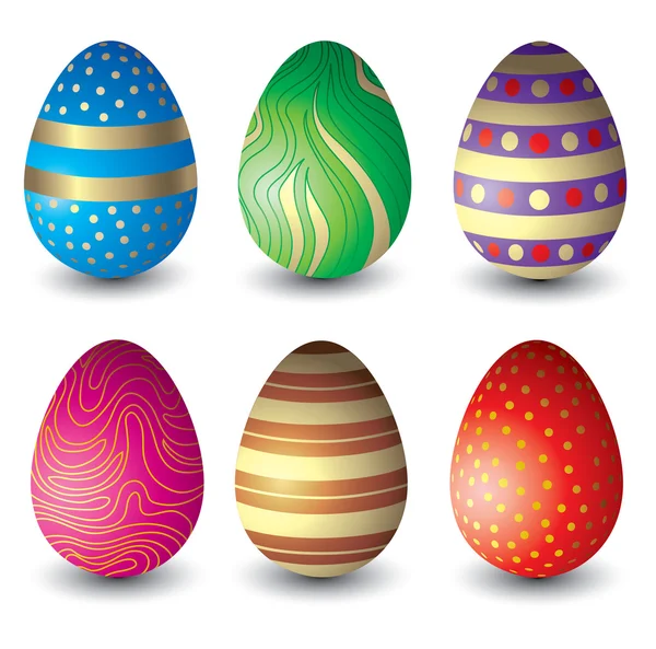 stock vector Easter eggs