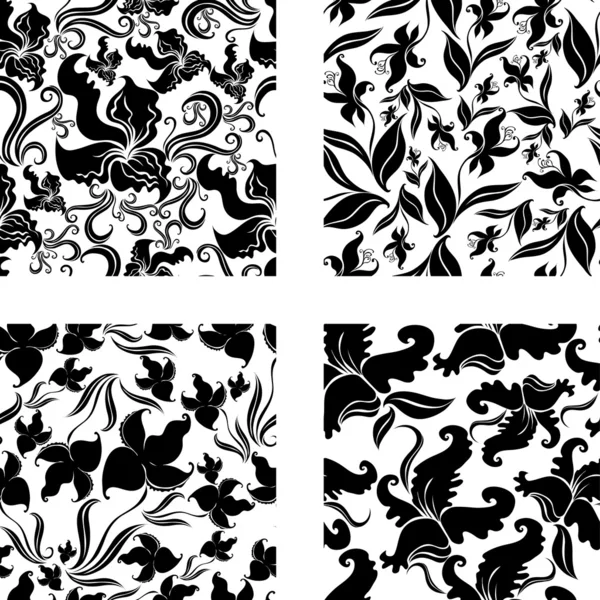 Άνευ ραφής εκλεκτής ποιότητας floral μοτίβο — Διανυσματικό Αρχείο