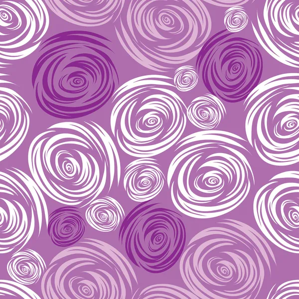 รูปแบบดอกกุหลาบสีชมพูไร้รอยต่อของเวกเตอร์ — ภาพเวกเตอร์สต็อก