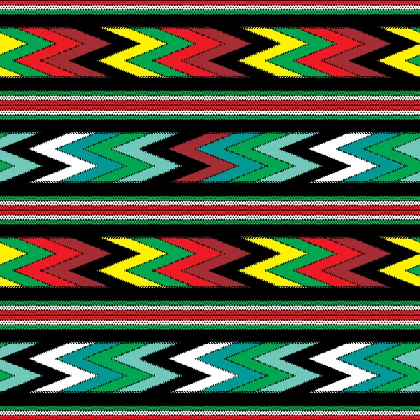 Patrón colorido mexicano sin costuras — Archivo Imágenes Vectoriales