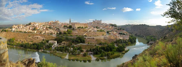 Panoramic view of Toledo in Spain — Stock Photo, Image