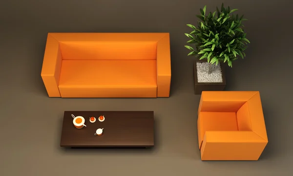 Design of the lounge room — Stock Photo, Image