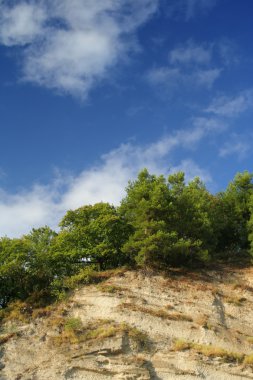 Dağ'ın peyzaj Abhazya'da