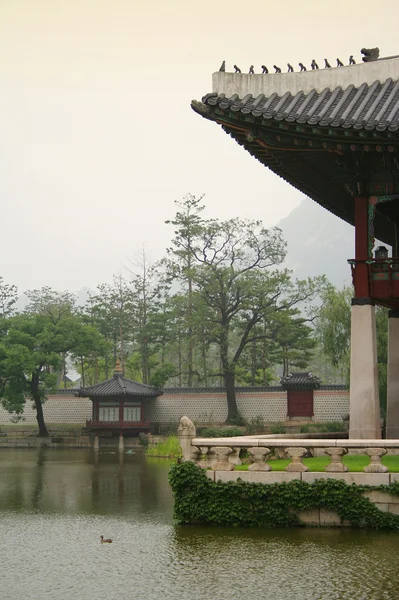 Templo coreano — Fotografia de Stock
