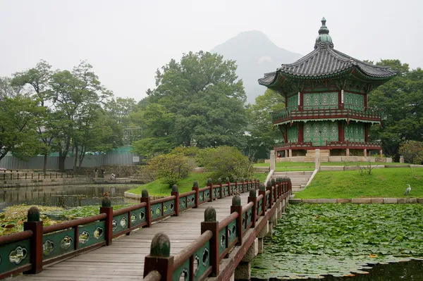 Templo coreano — Fotografia de Stock