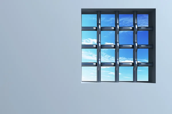La finestra della prigione — Foto Stock