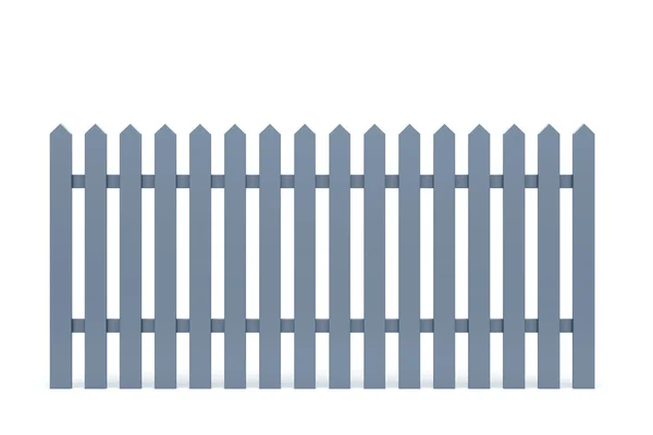 New grey fence — Stock Photo, Image