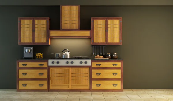 Interior de cocina moderna — Foto de Stock