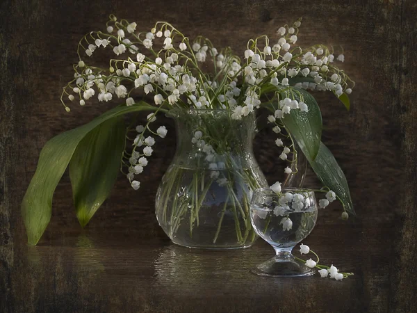 Bouquet of lilies of the valley — Stock Photo, Image